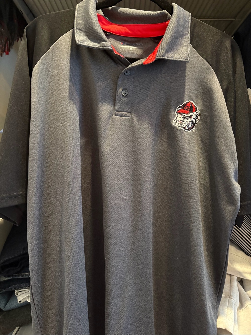 UGA University of Georgia bulldogs men’s polo